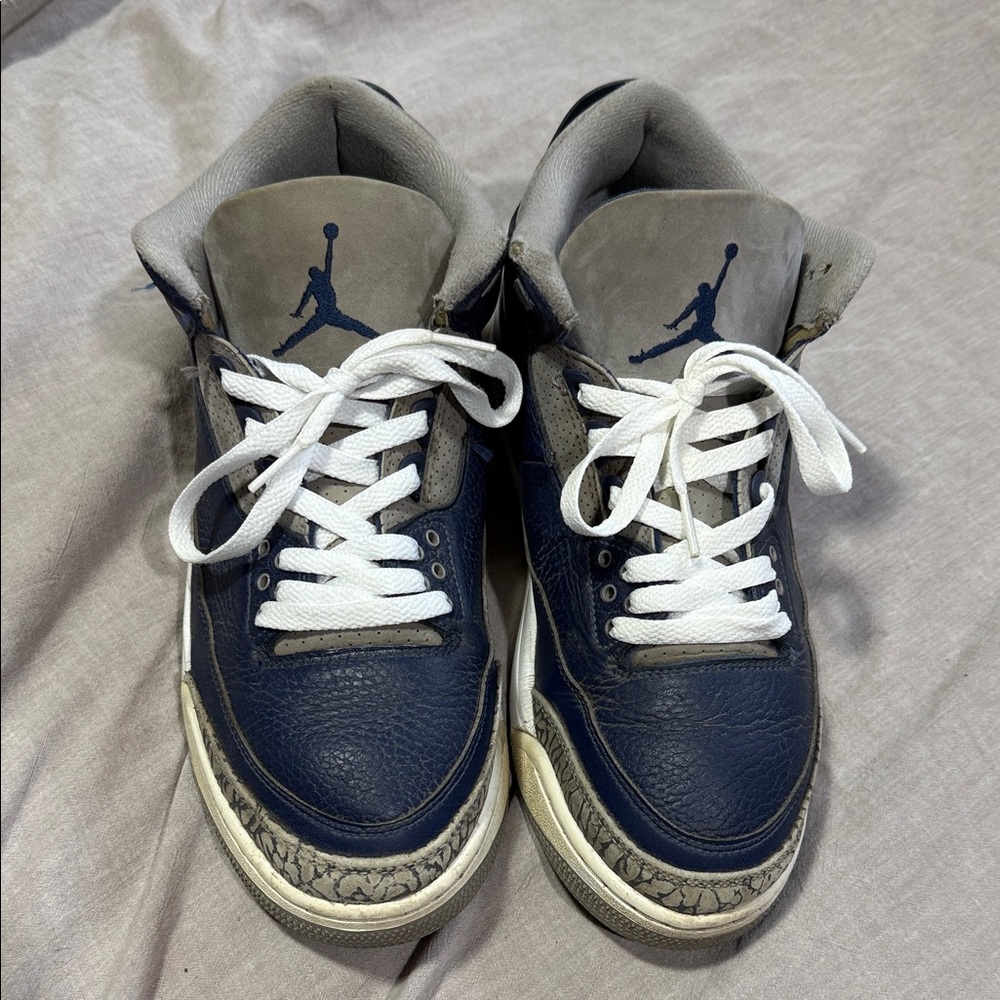 Jordan 3 - blue and grey